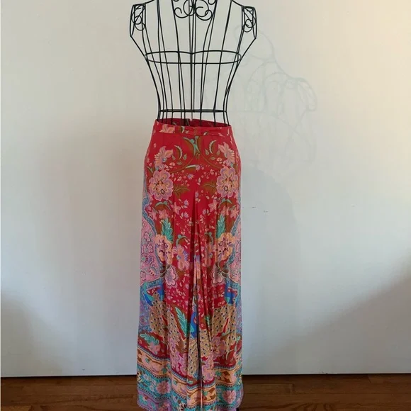 Spell & The Gypsy Collective Lotus Split Skirt Boho Bohemian Maxi Skirt Sz XS - Picture 2 of 9